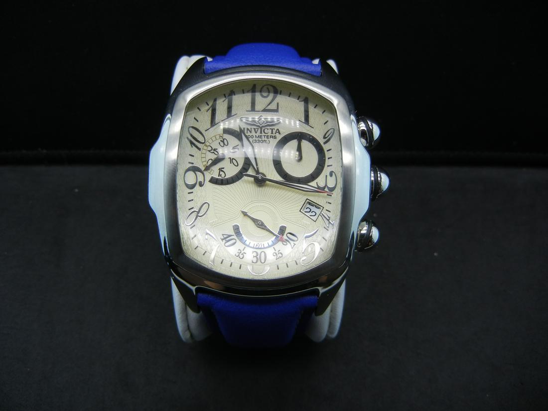 INVICTA Giant Bling Watch. Blue. NEW!: INVICTA Giant Bling Watch. Blue. NEW!