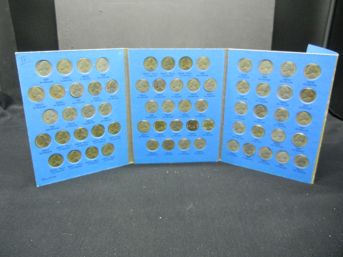 1938-1961 Jefferson Nickel 65 Coin Set.  1950-D is (1 of 7)