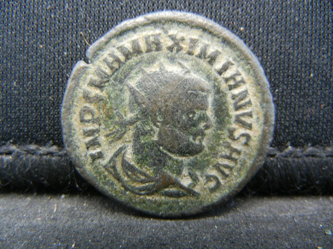 300-337 A.D. Constantine Ancient Roman Coin, Nickel (1 of 2)