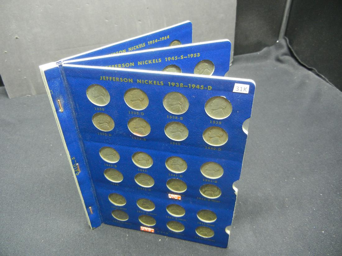 1938-1964 Jefferson Nickel 70 Coin Set Housed in (1 of 13)