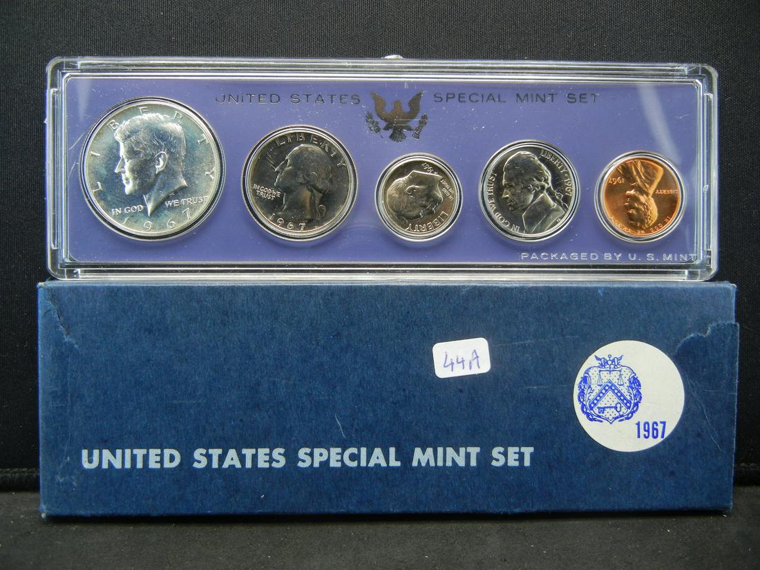 1967 Special Mint Set. Gem Biu In Government Pack (1 of 3)