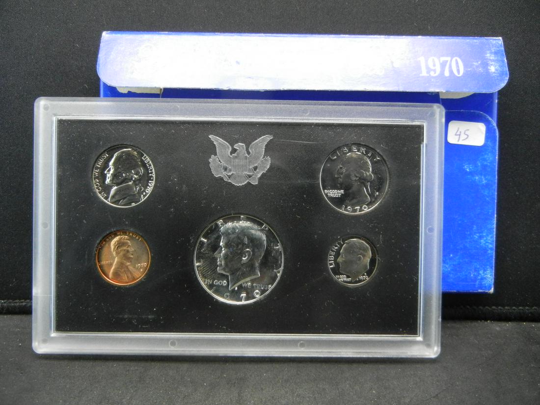 1970-S US Proof Set in Original Mint Envelope. Tough (1 of 3)