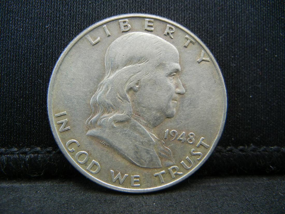 1948 Franklin Half Dollar Better Date (1 of 2)