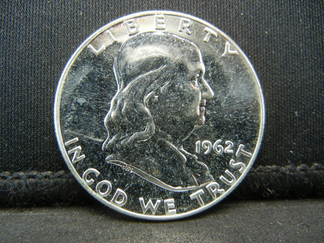1962 Franklin Half Dollar Gem Proof (1 of 2)