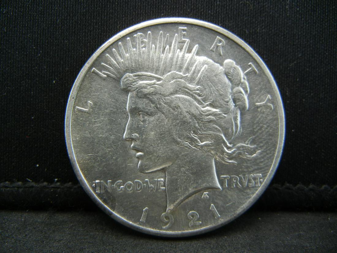 1921 Peace Dollar CH BU Key Date (1 of 2)