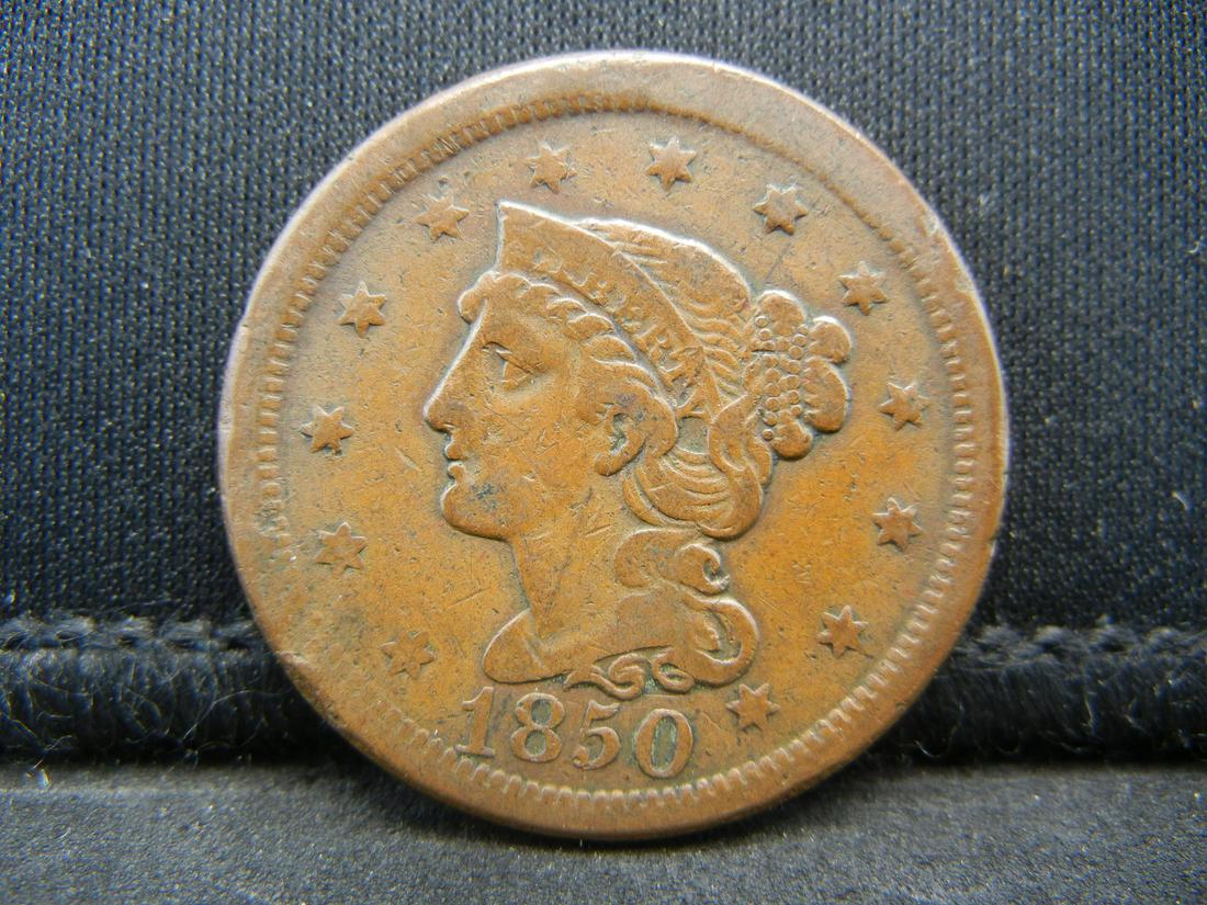 1850 Large Cent Fine (1 of 2)