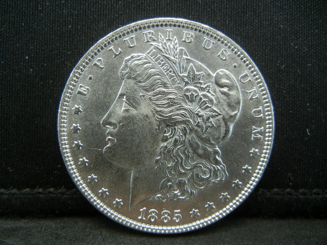 1885 Morgan Dollar CH BU +++ Blast White (1 of 2)
