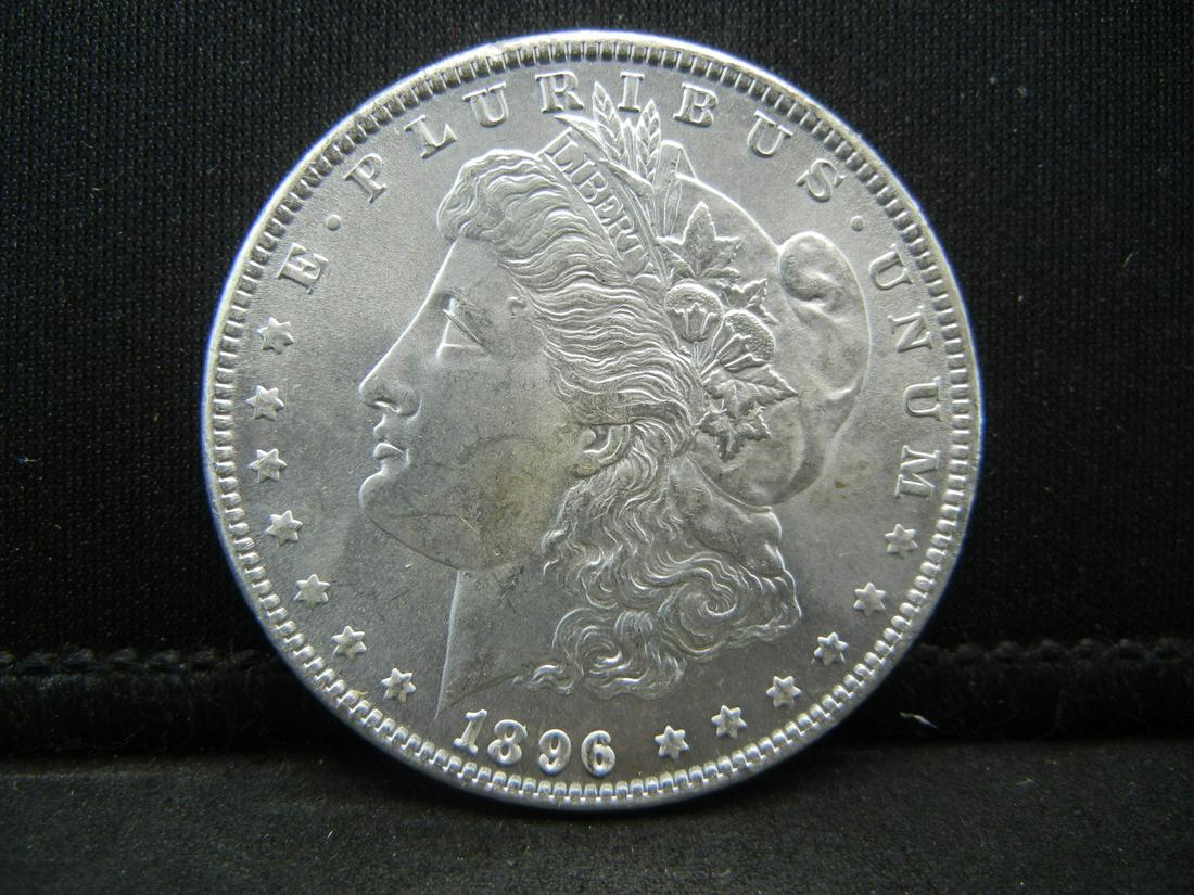1896 Morgan Dollar GEM BU Flashy!! (1 of 2)