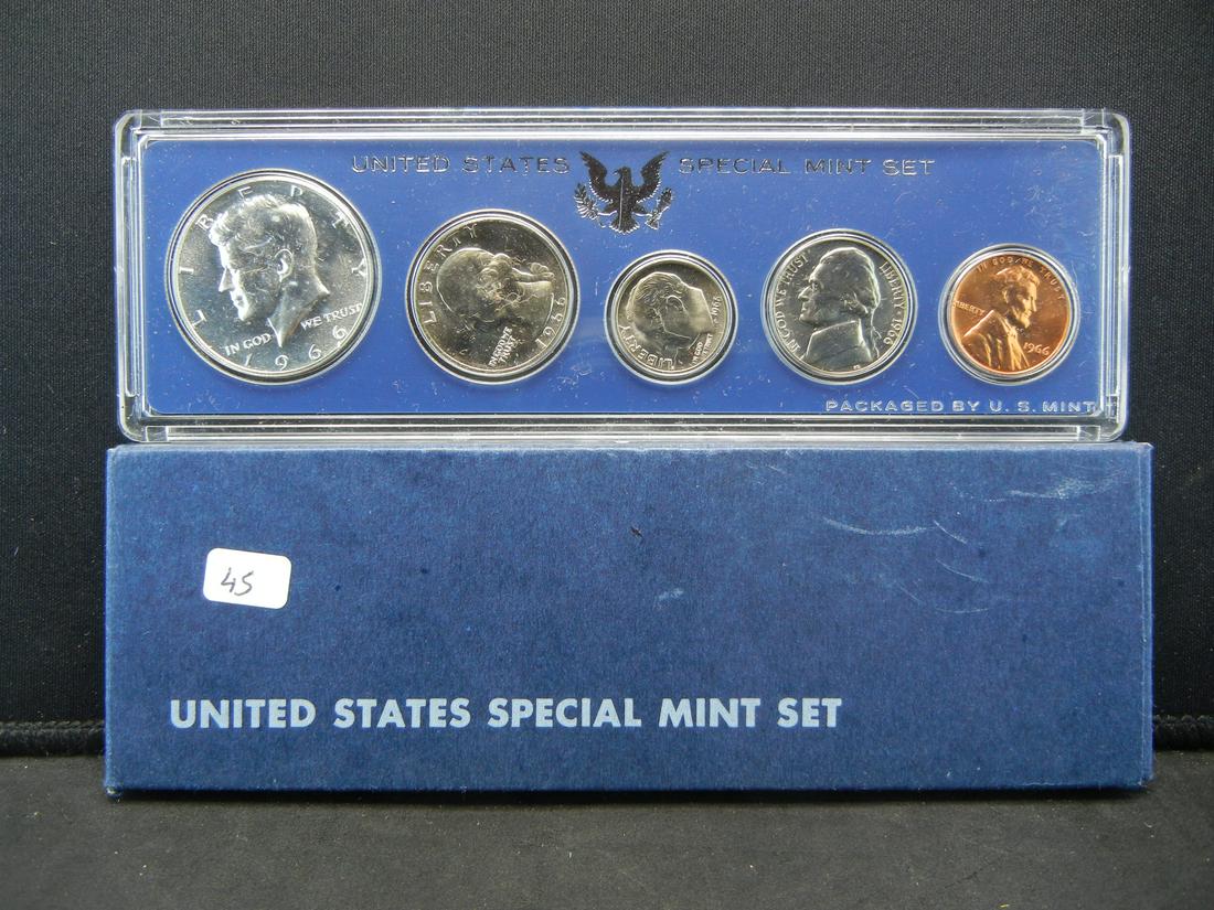 1966 Special Mint Set. Gem BU In Government Pack (1 of 3)