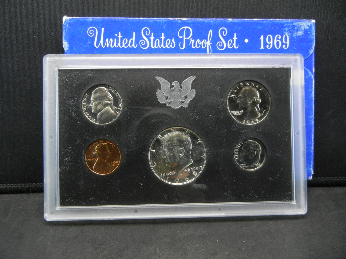 1969-S US Proof Set in Original Mint Package. Gem. (1 of 3)