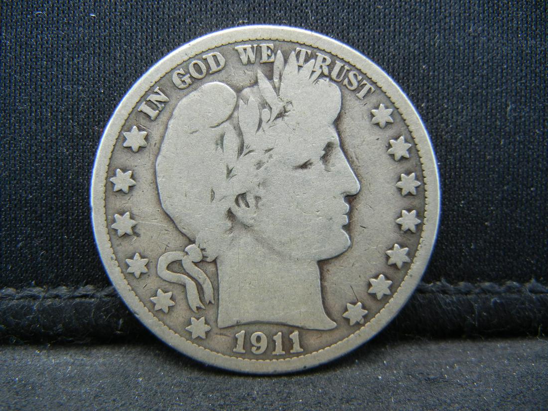 1911 Barber Half Dollar (1 of 2)