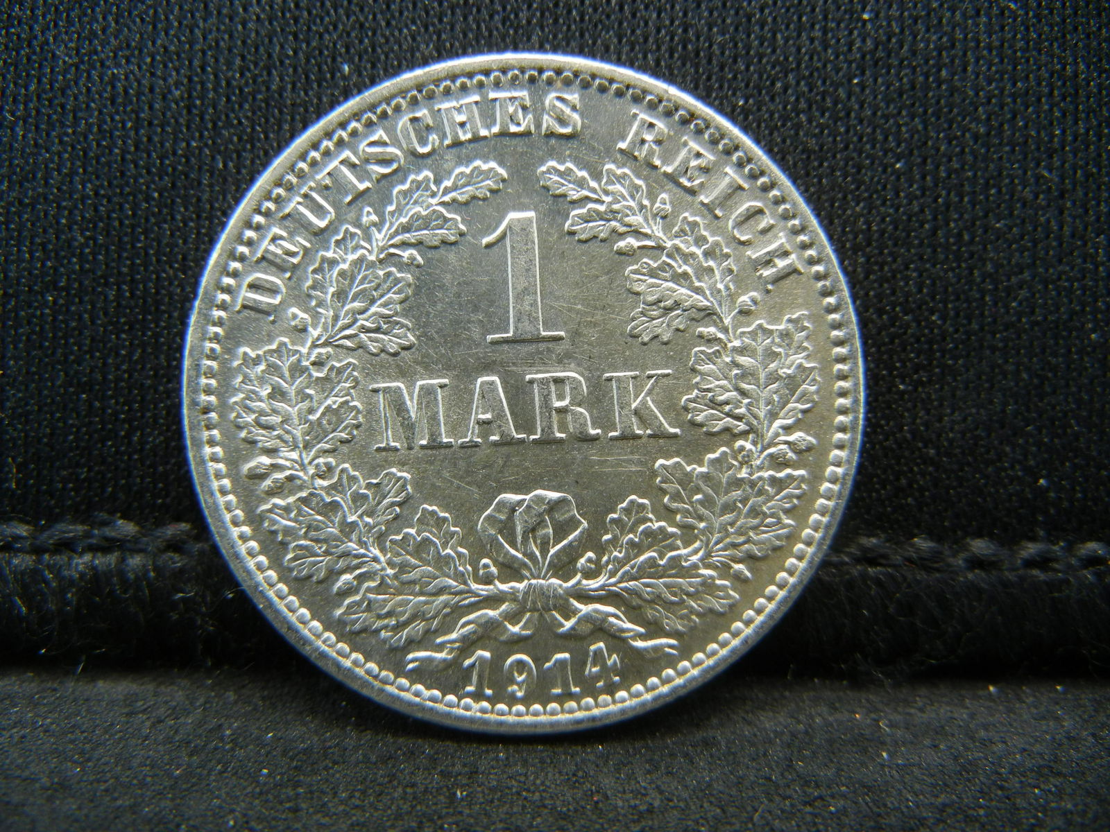 1914 Silver 1 Mark UNC Nice Coin (1 of 2)