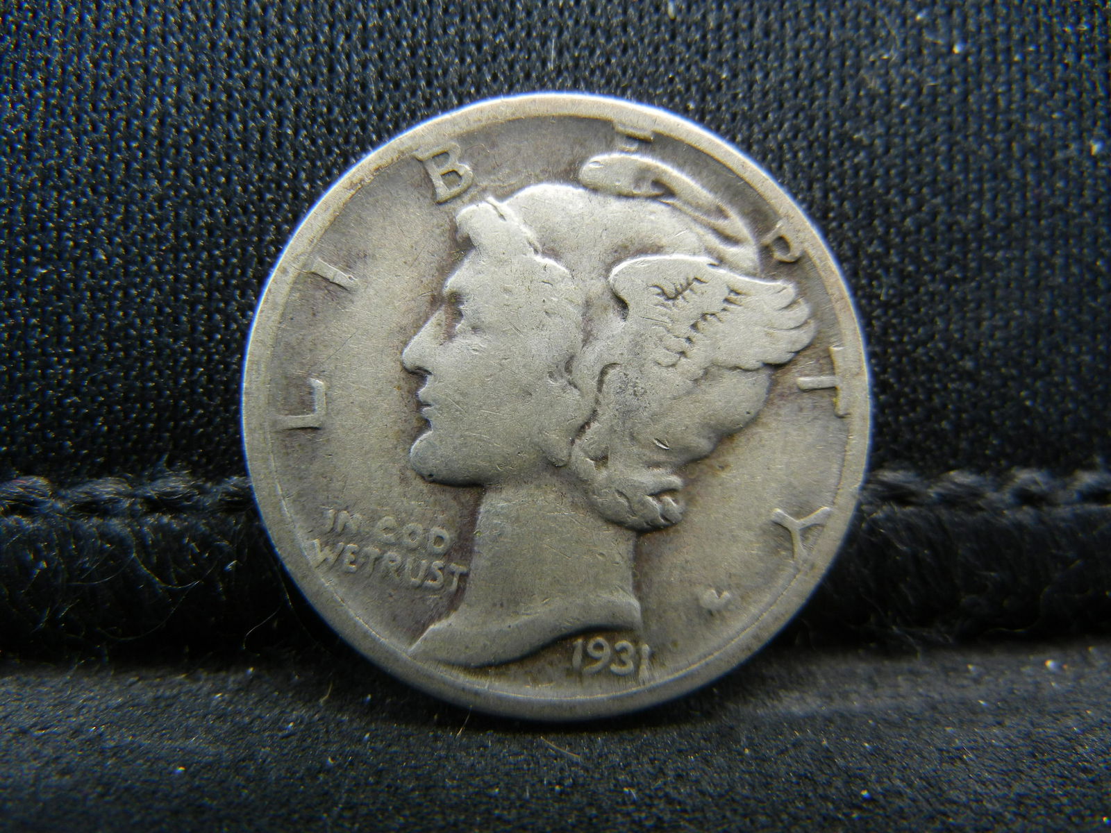 1931-D Mercury Dime VG/F Better Date (1 of 2)