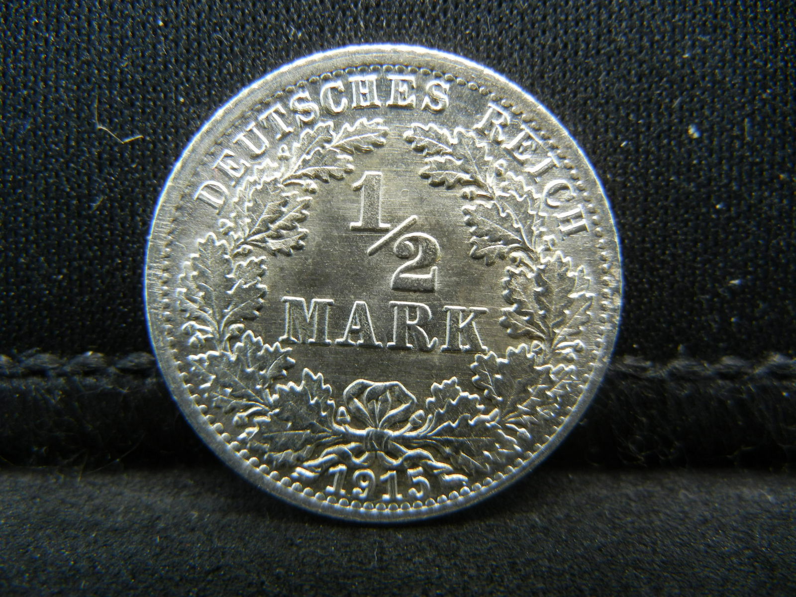 1915 Silver 1/2 Mark Germany Gem (1 of 2)