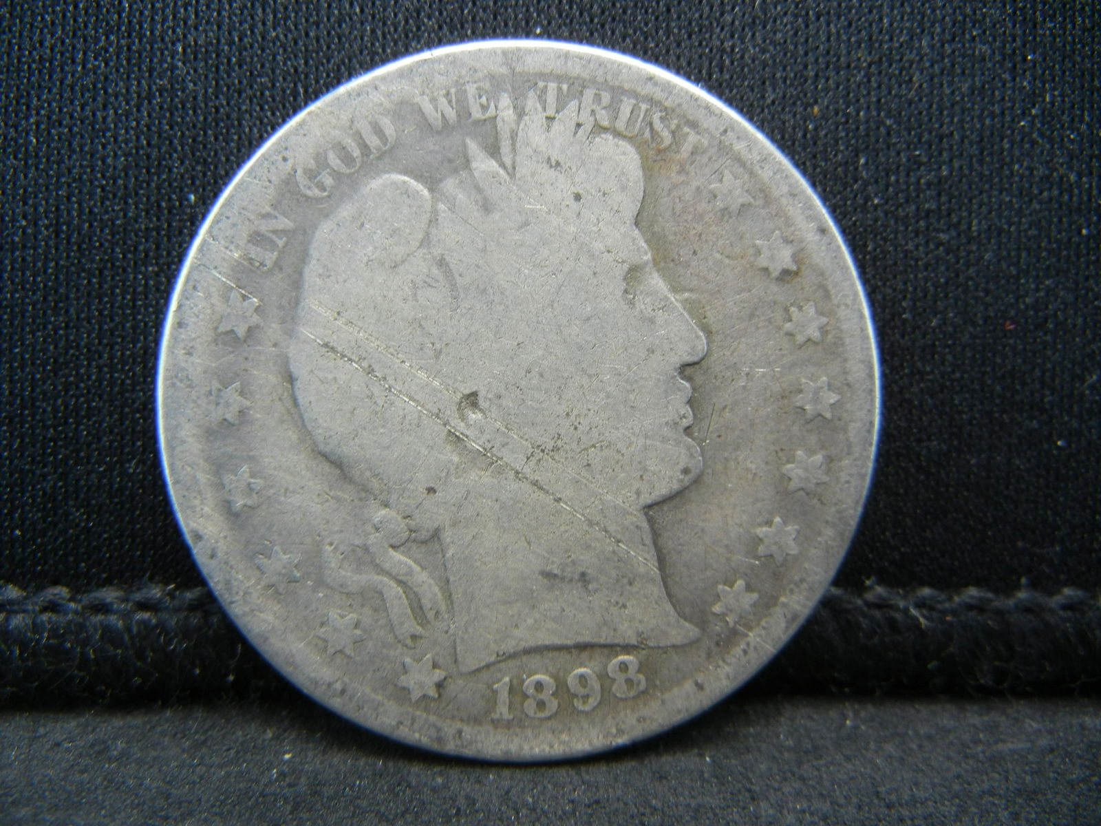 1898-S Barber Half Dollar G Semi Key Date (1 of 2)