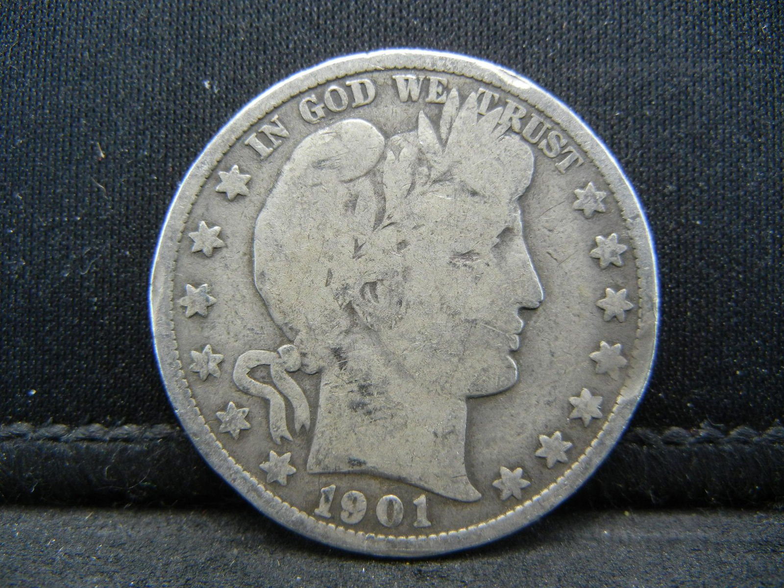 1901 Barber Half Dollar Good (1 of 2)