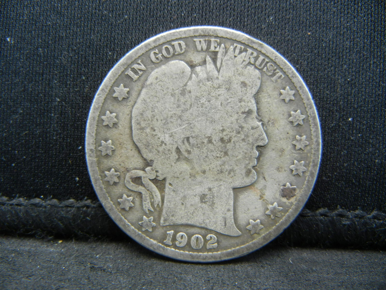 1902 Barber Half Dollar Good (1 of 2)