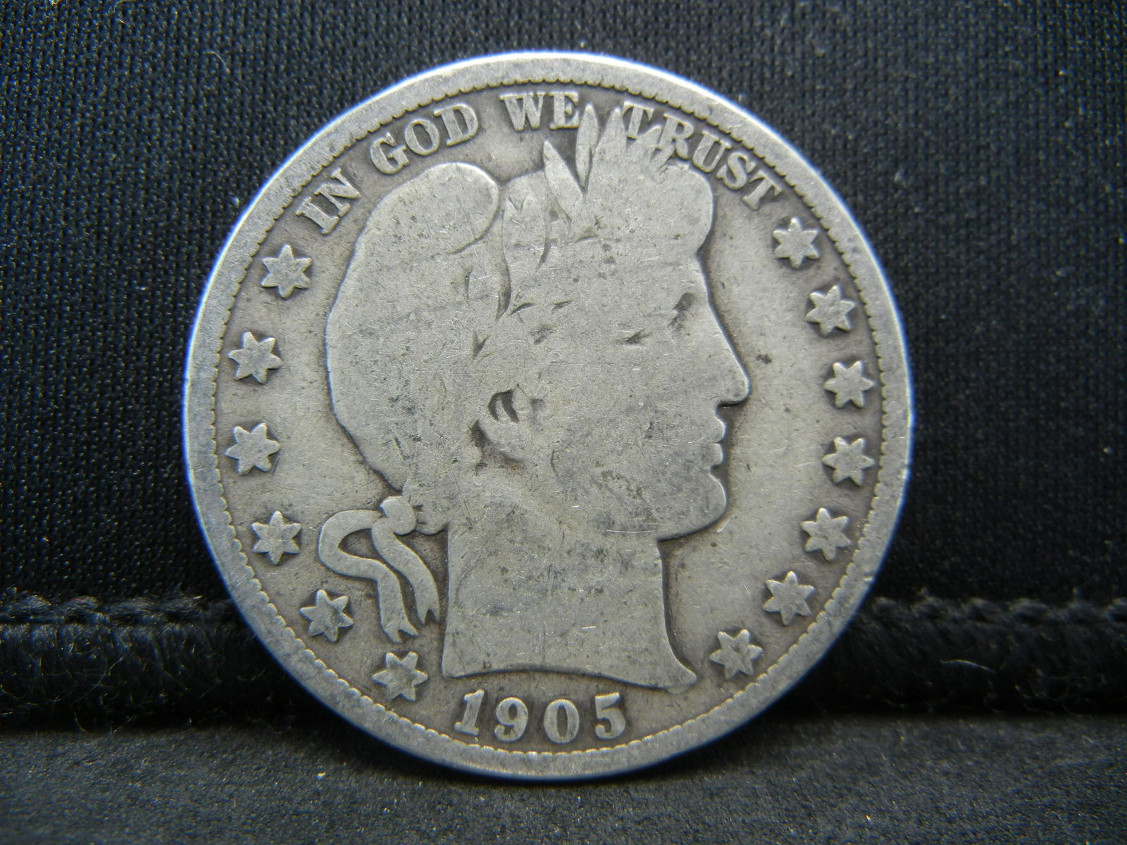 1905-S Barber Half Dollar Good (1 of 2)