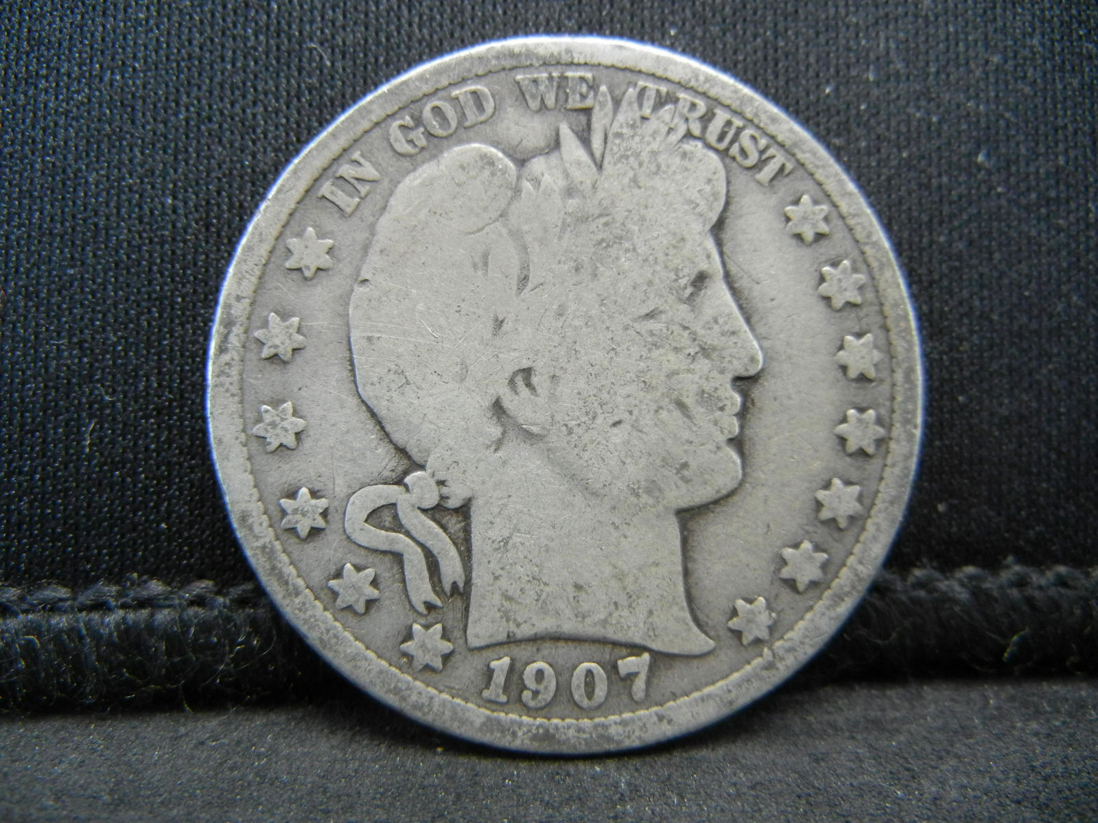 1907-S Barber Half Dollar Good (1 of 2)