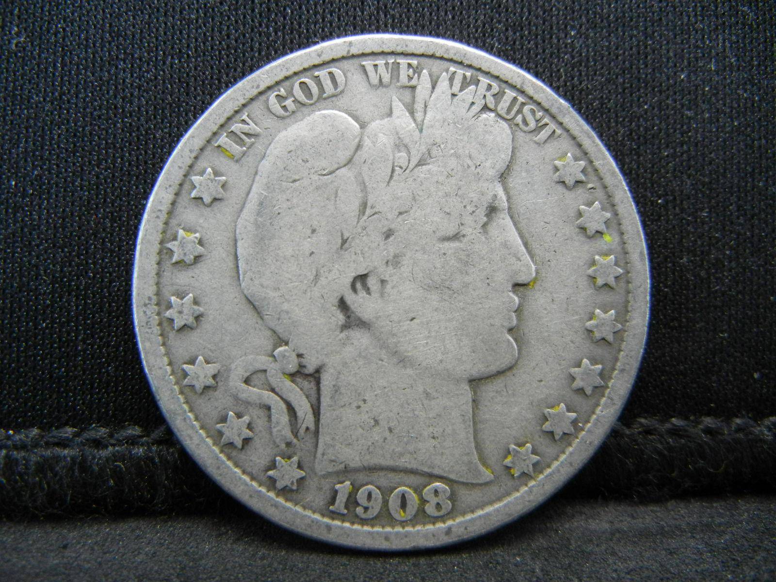 1908-S Barber Half Dollar Good (1 of 2)