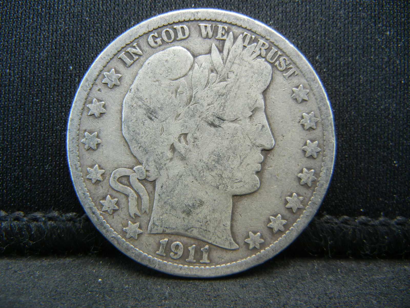 1911 Barber Half Dollar Good (1 of 2)
