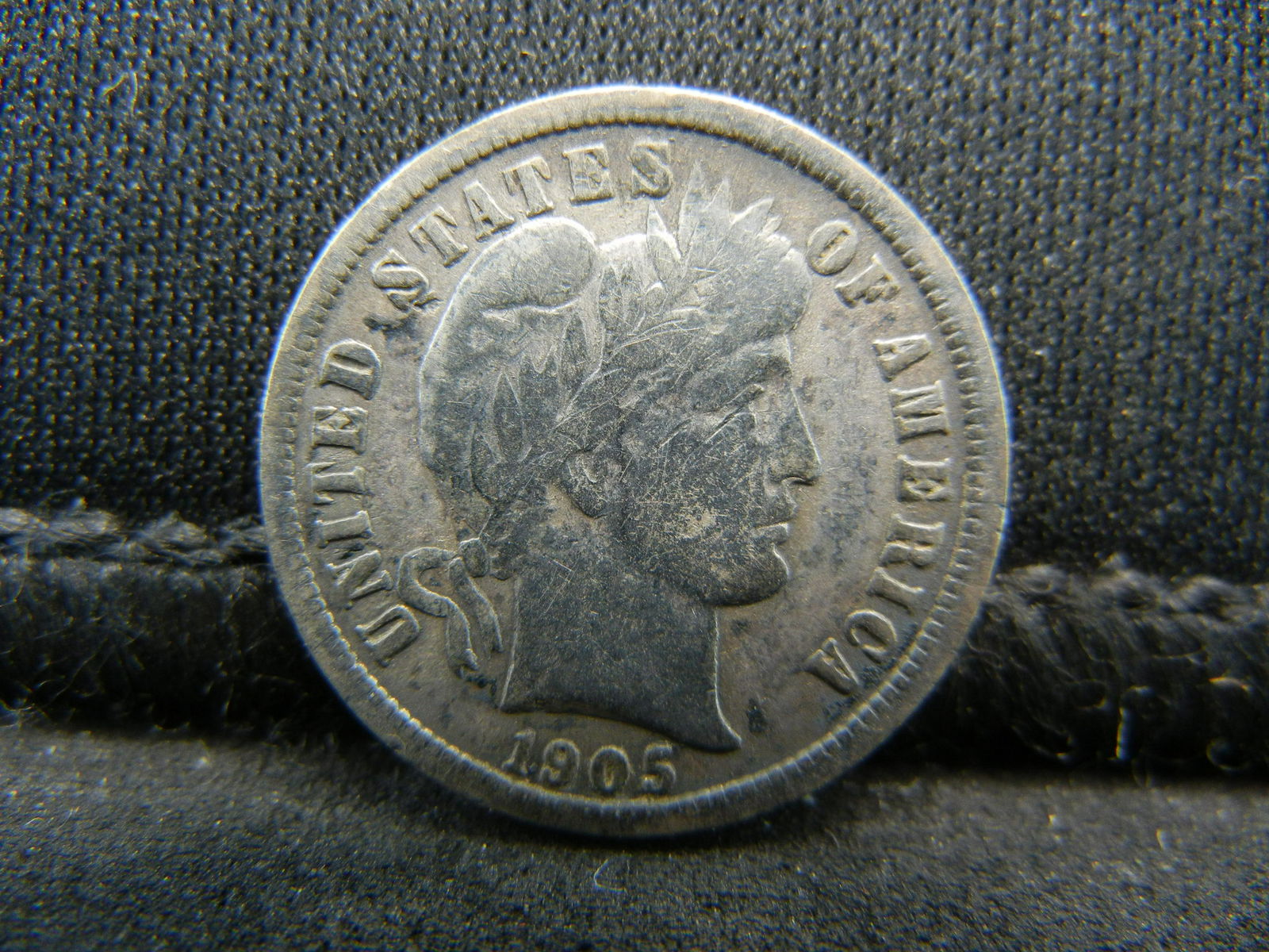 1905-S Barber Dime Fine (1 of 2)