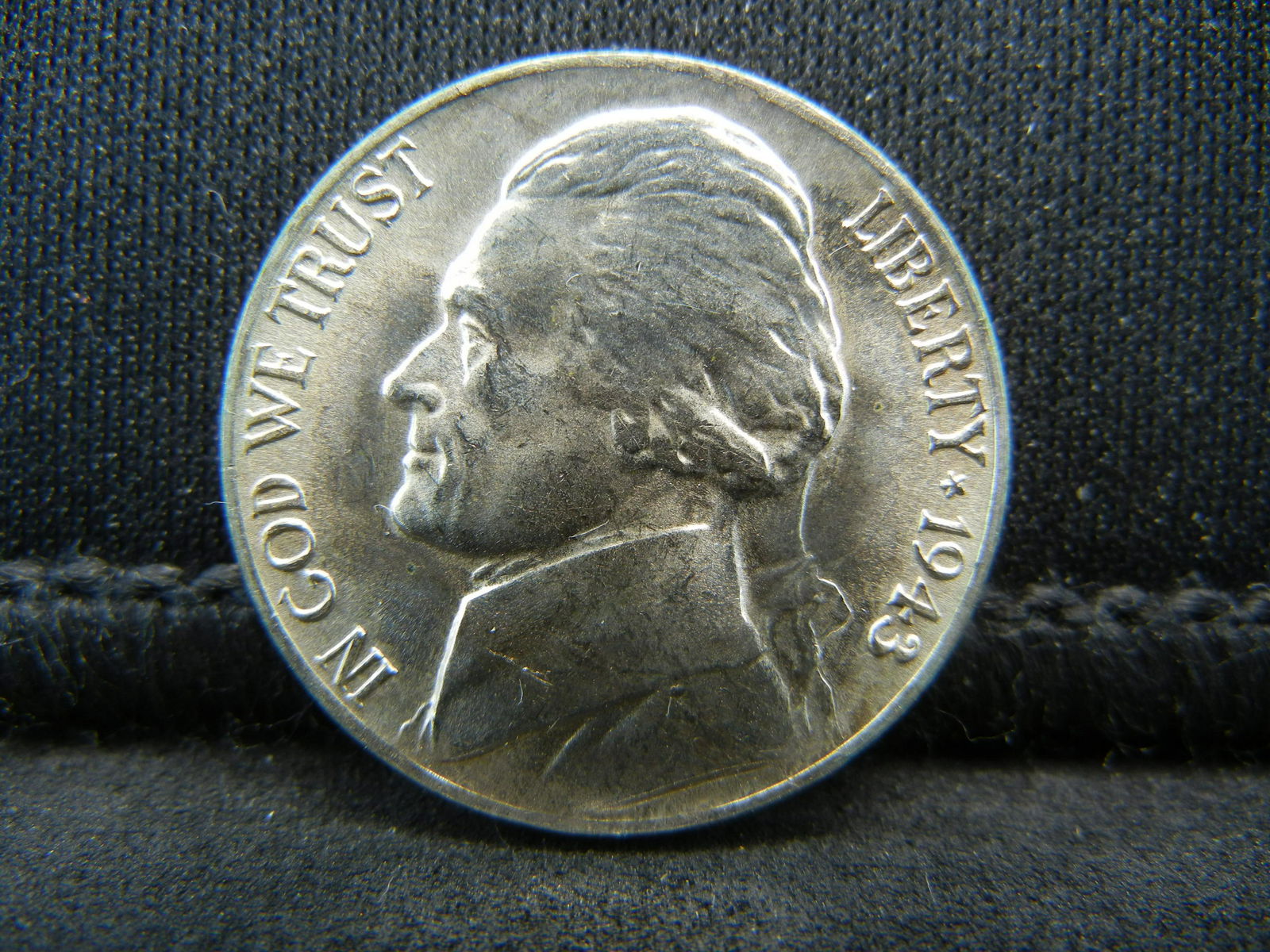 1943-P Silver War Nickel Gem BU (1 of 2)