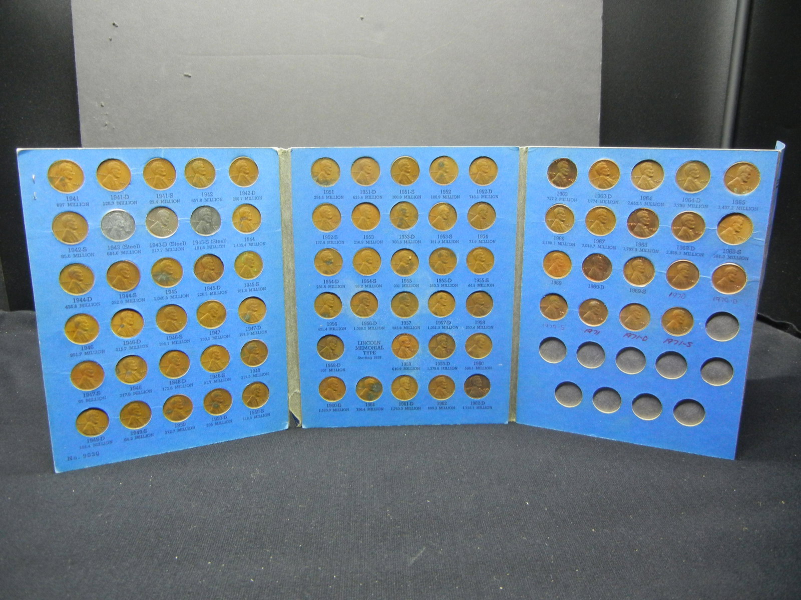 Lincoln Cent Set 1941-1971 PDS (1 of 7)