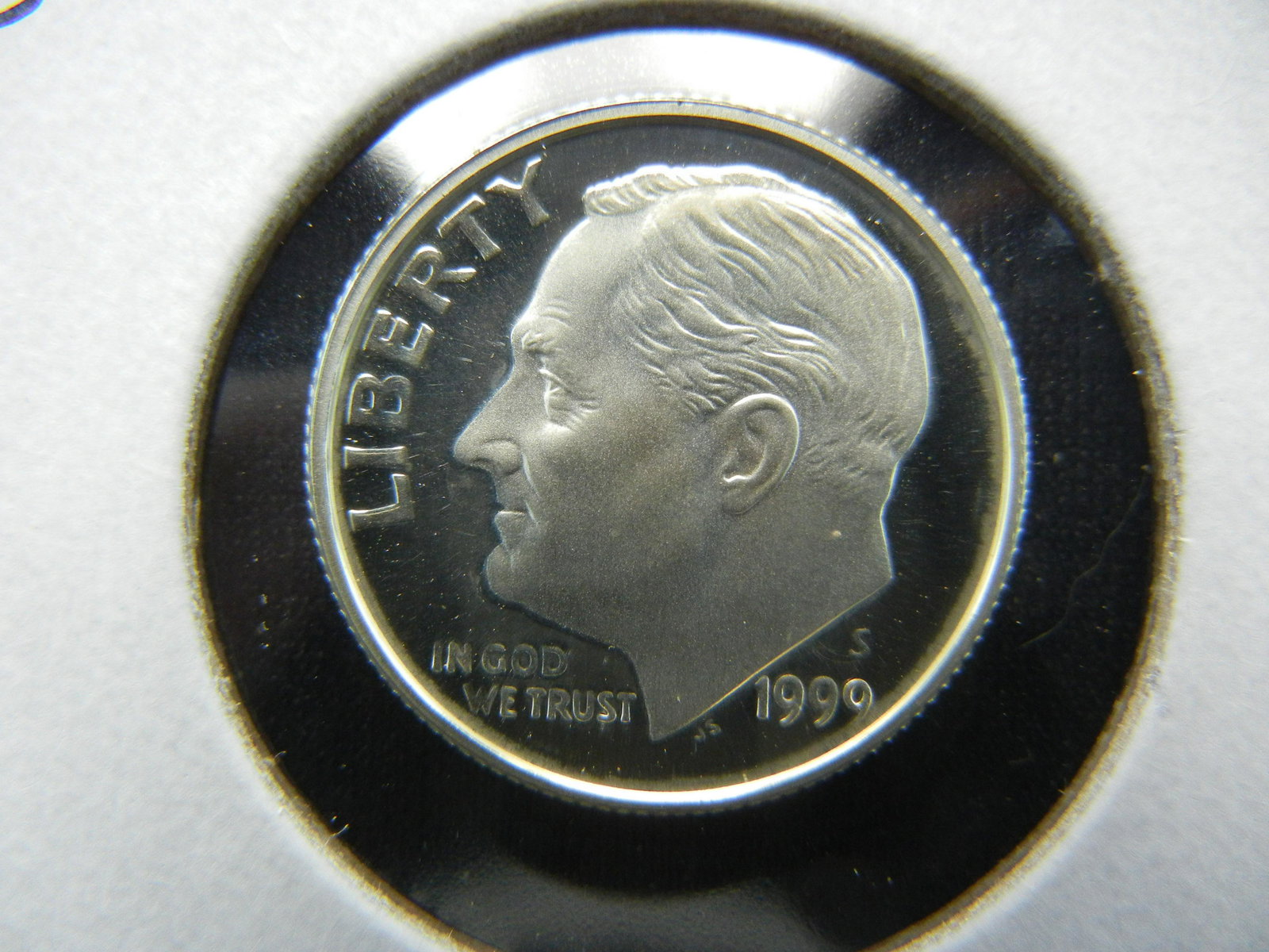 1999 S Silver Gem Proof Roosevelt Dime (1 of 3)
