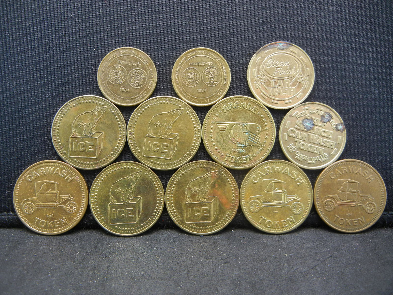 Lot of 12 Misc. Tokens and Coins (1 of 2)