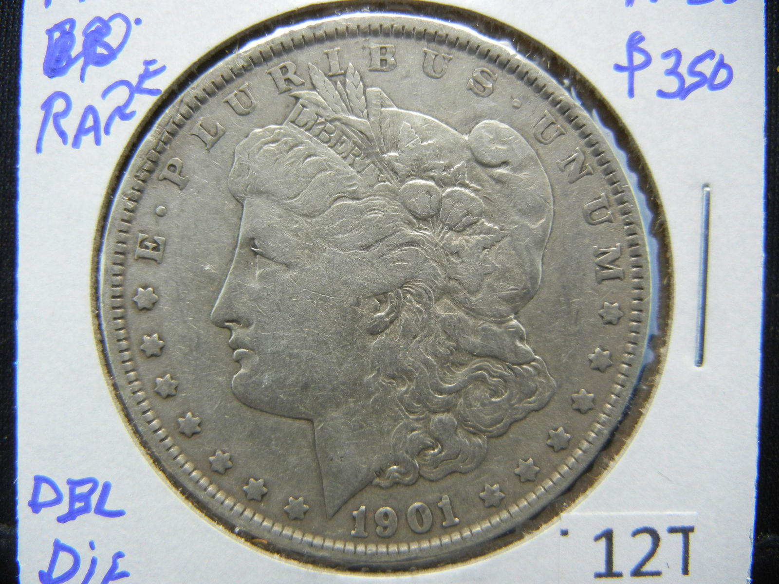 Rare 1901 OBV Die Morgan Silver Dollar (1 of 3)