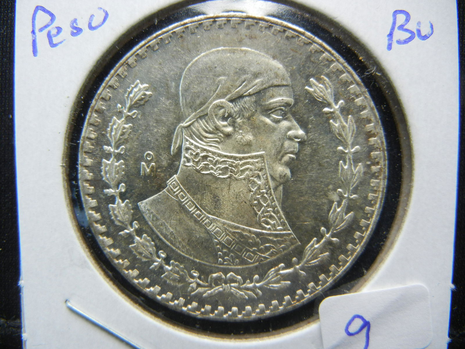 1958 Mexico One Silver Peso.  Choice Brilliant (1 of 3)