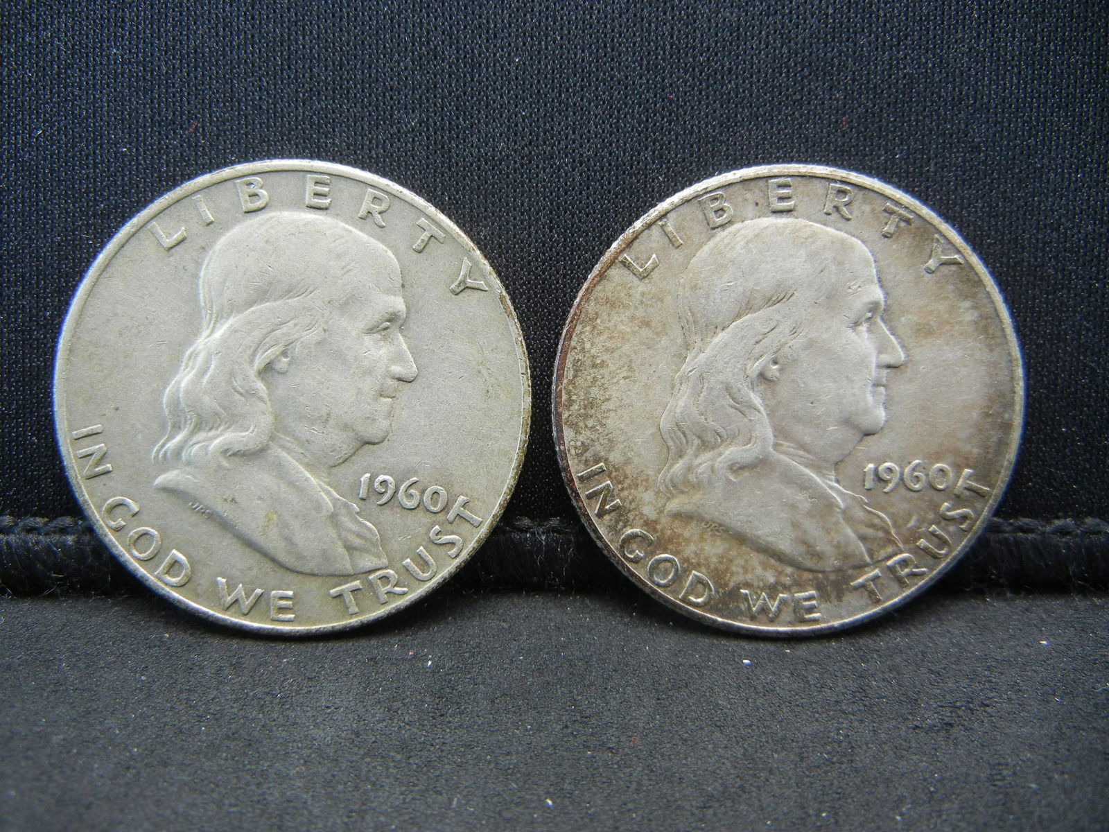 1960-P,D Franklin Half Dollars (1 of 2)