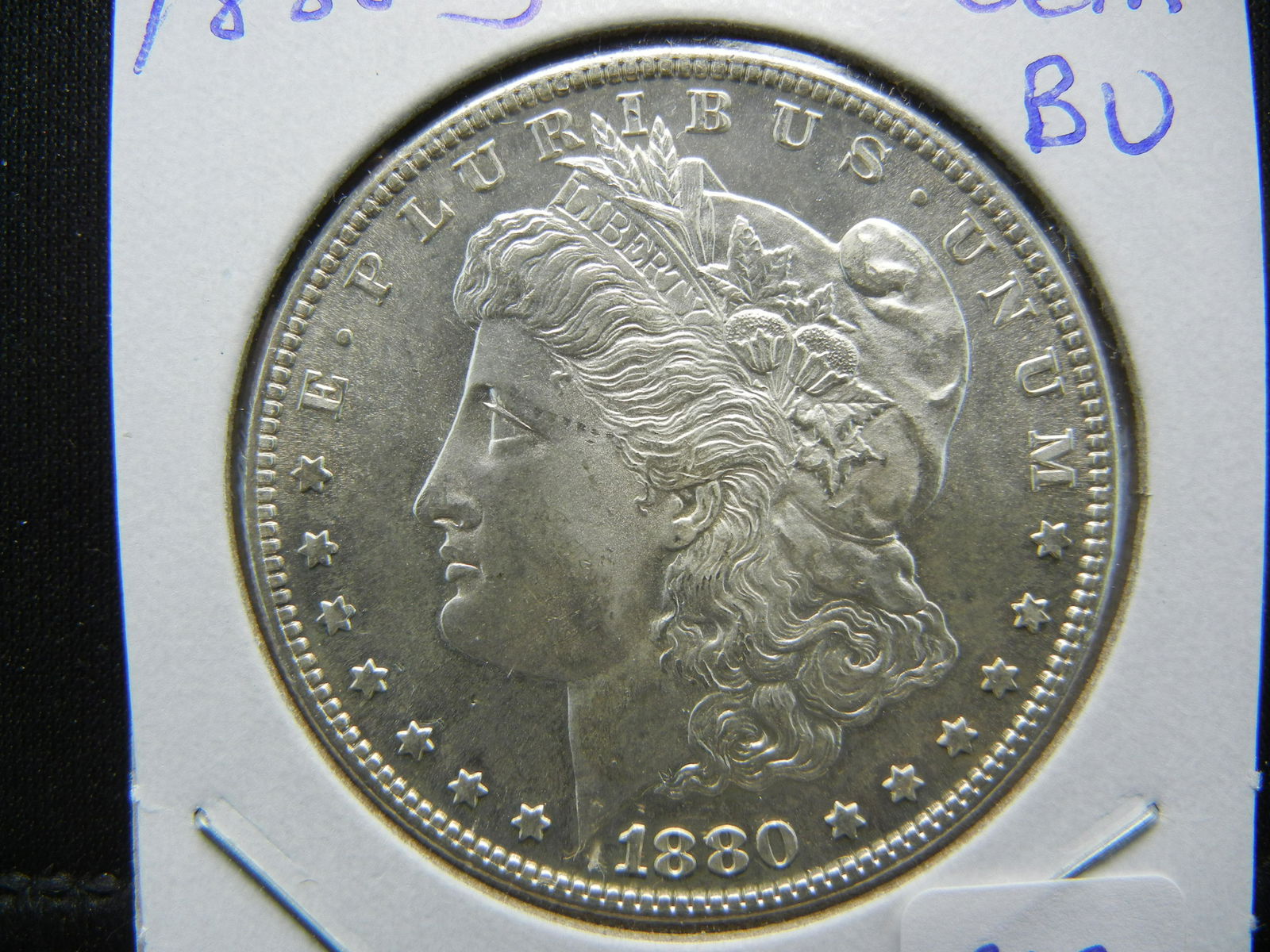 1880-S Morgan Dollar.  GEM Uncirculated. (1 of 3)