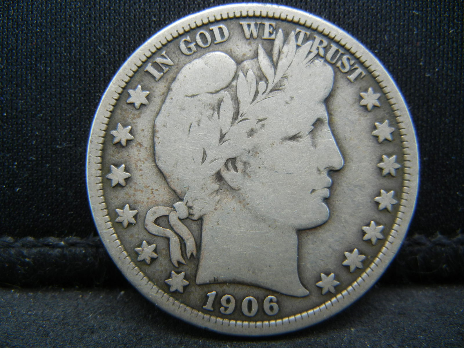 1906 Barber Head Half Dollar, LI…TY Visible, Very (1 of 2)