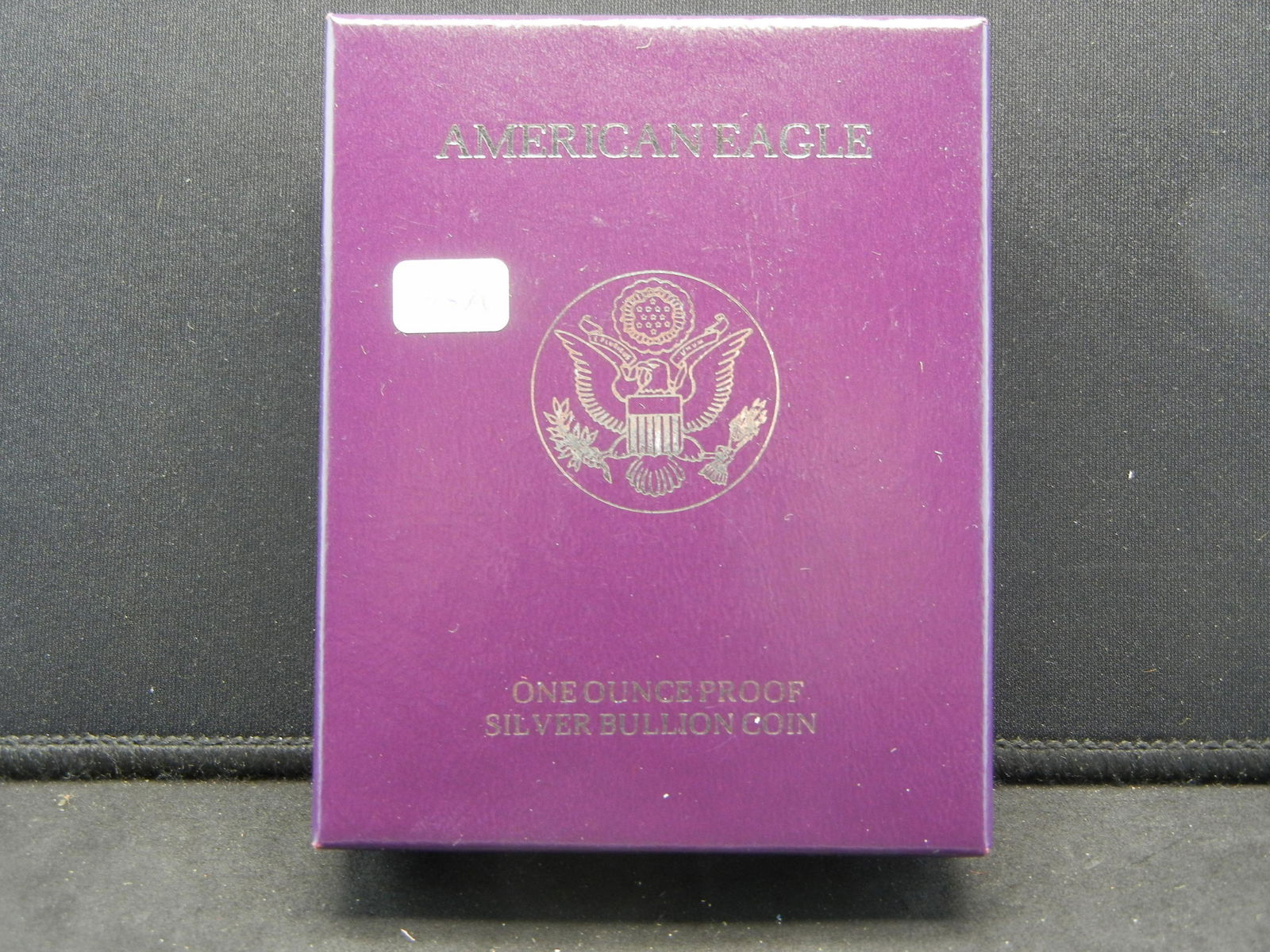 1991-S American Silver Eagle in box with COA. GEM (1 of 5)