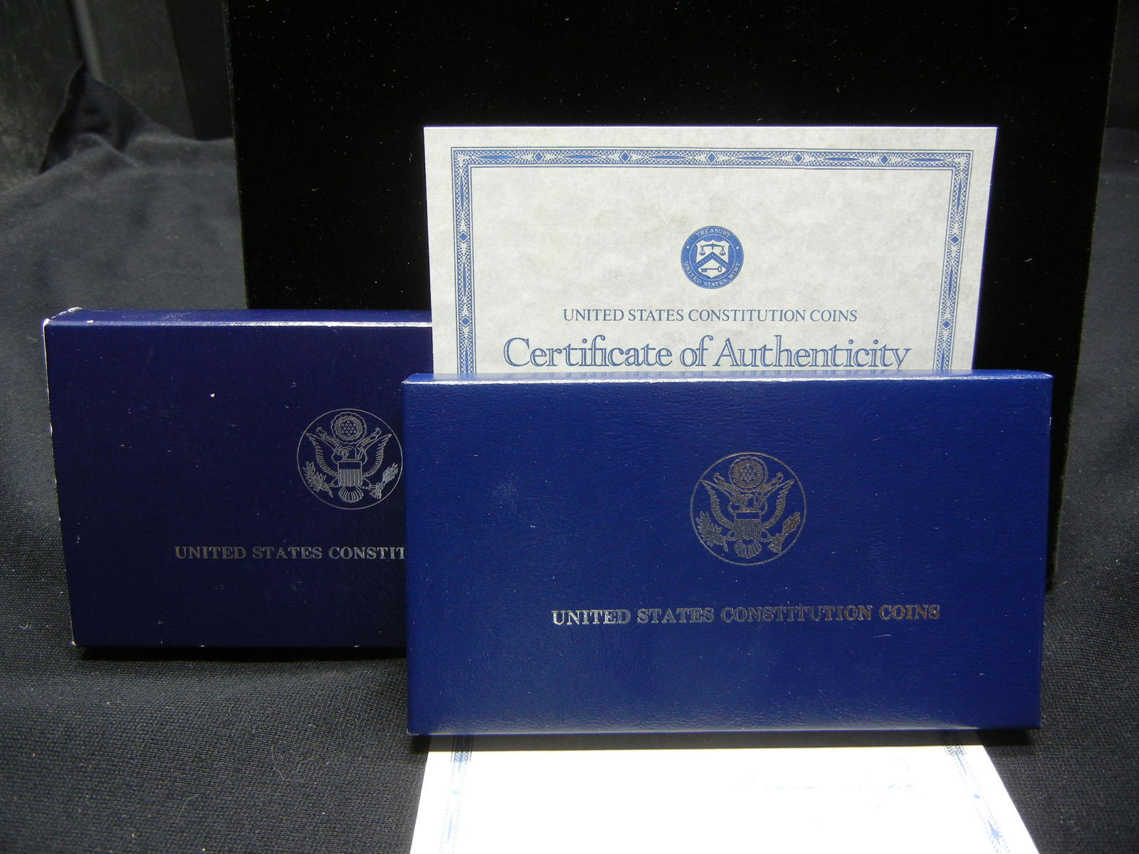 1987-S Constitution Commemorative Silver Dollar in box (1 of 5)