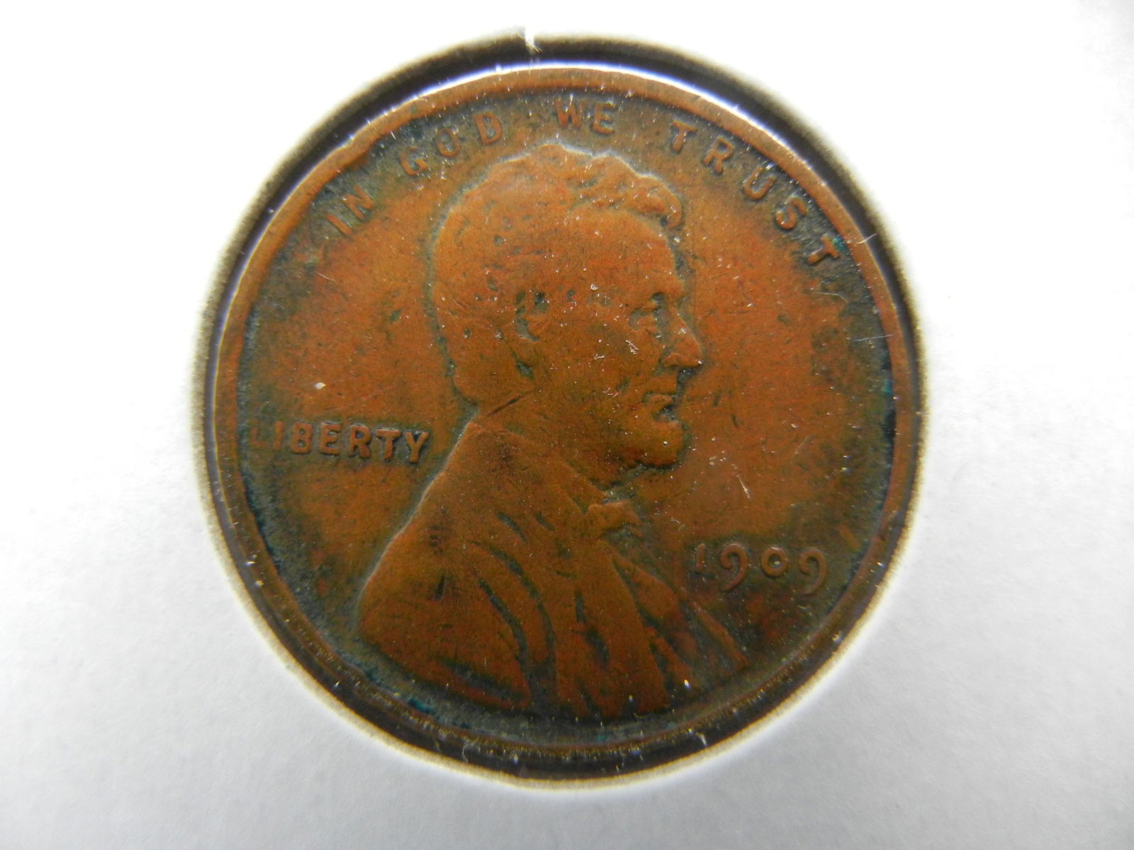 1909 VDB Lincoln Cent Very Fine (1 of 3)