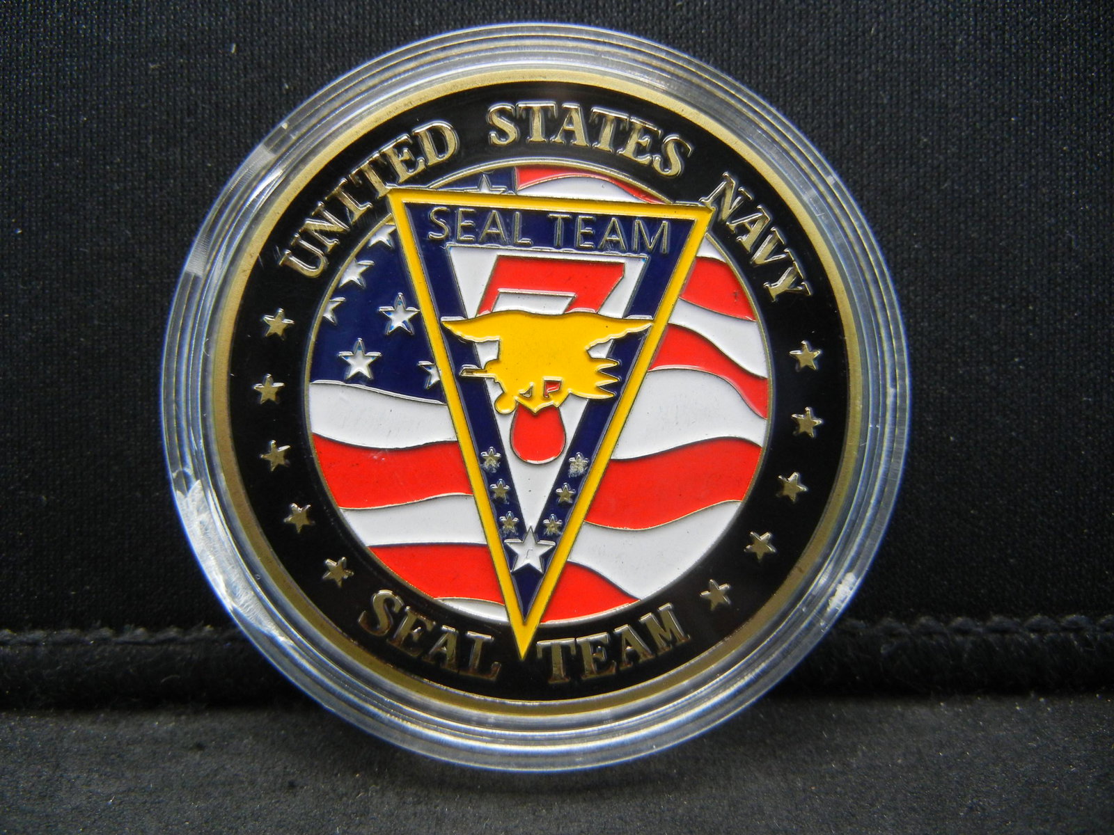 (US NAVY SEAL), Encapsulated For Future Preservation, (1 of 2)