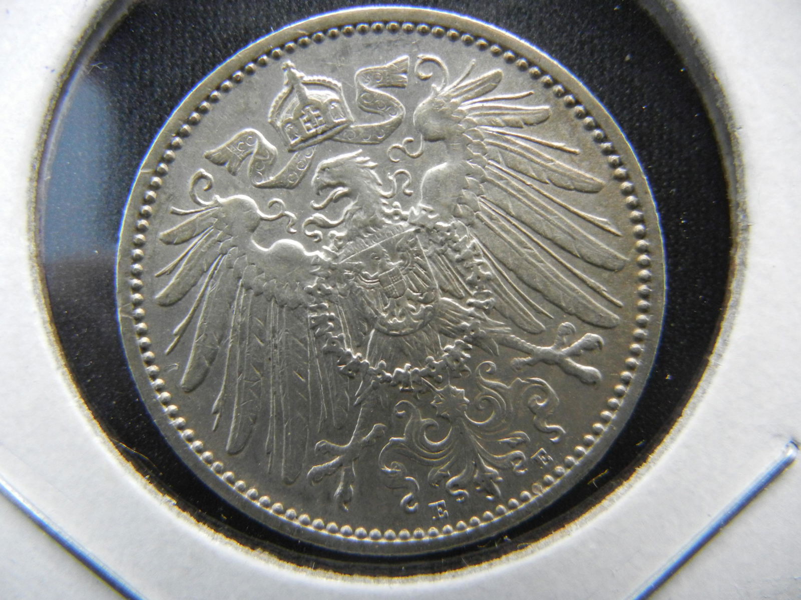1910-E Germany 1 Mark Silver. UNC (1 of 3)