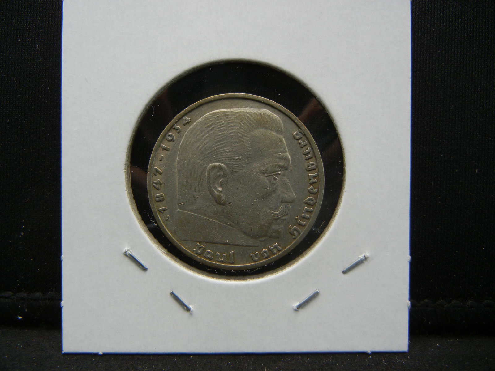 1937-A Germany. Silver Coin. 2 Mark. Almost UNC (1 of 2)