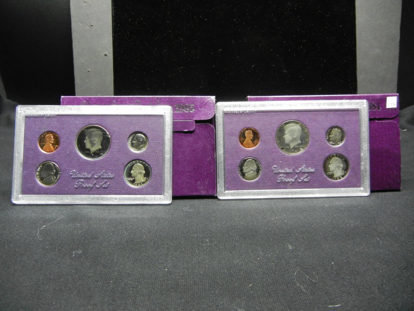 1984 & 1985 United States Mint Proof Sets With Original (1 of 5)