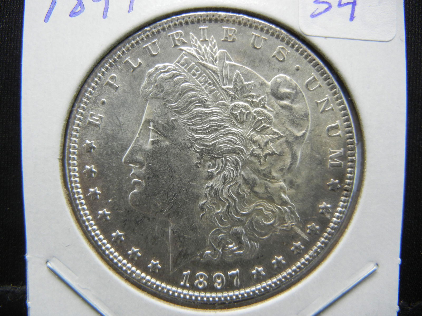 1897 Morgan Silver Dollar BU (1 of 3)