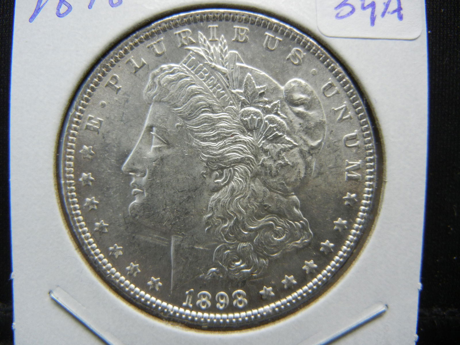 1898 Morgan Silver Dollar BU (1 of 3)