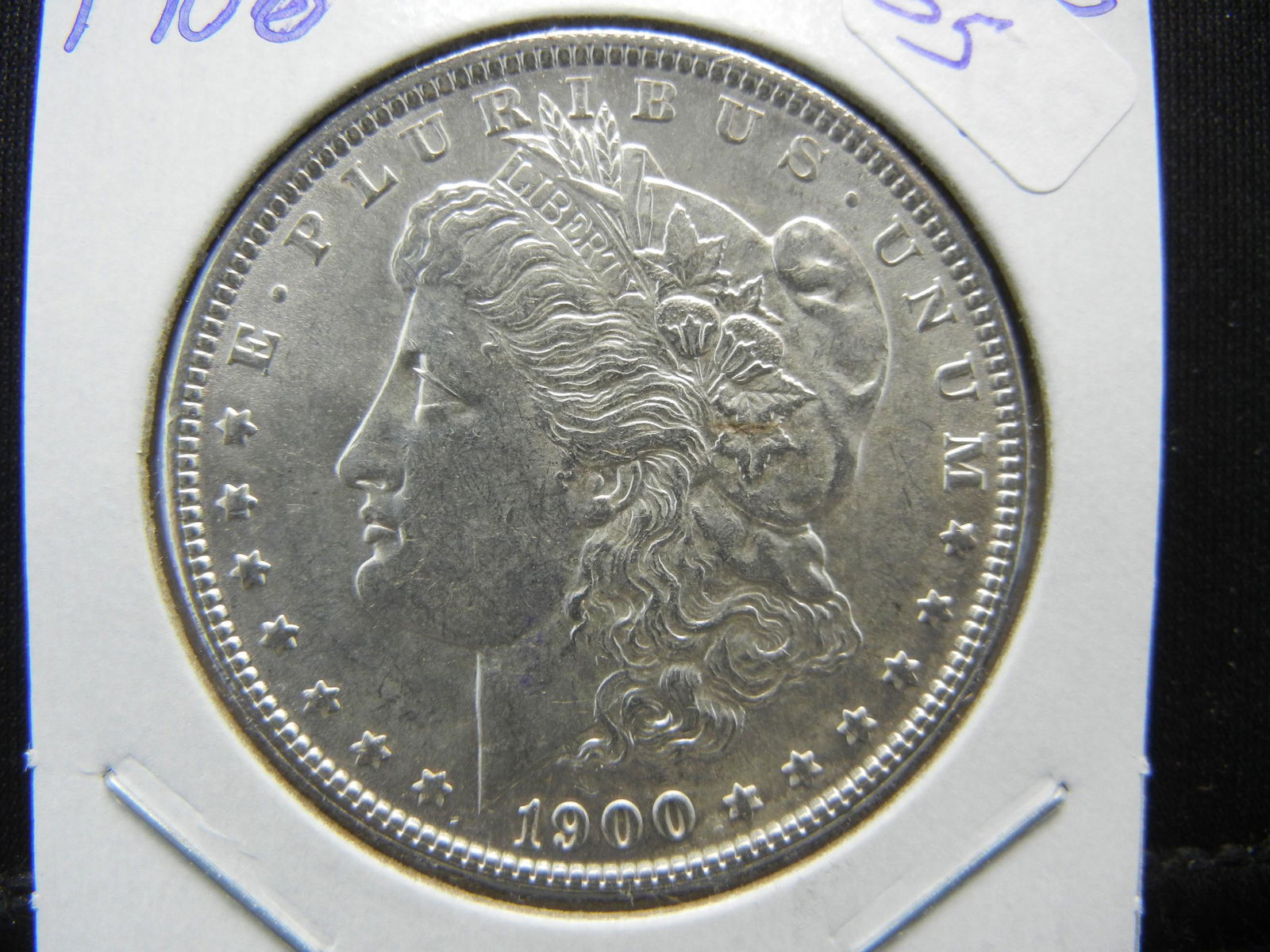 1900 Morgan Silver Dollar. BU (1 of 3)