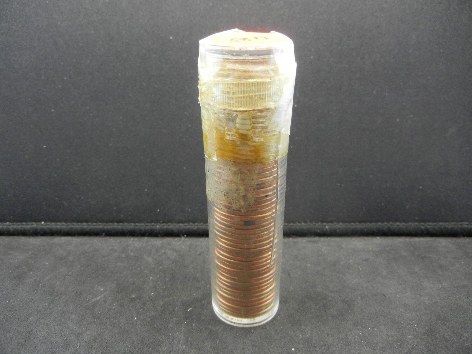 (50 1958-D Lincoln Wheat Cents. Red Brilliant UNC (1 of 4)