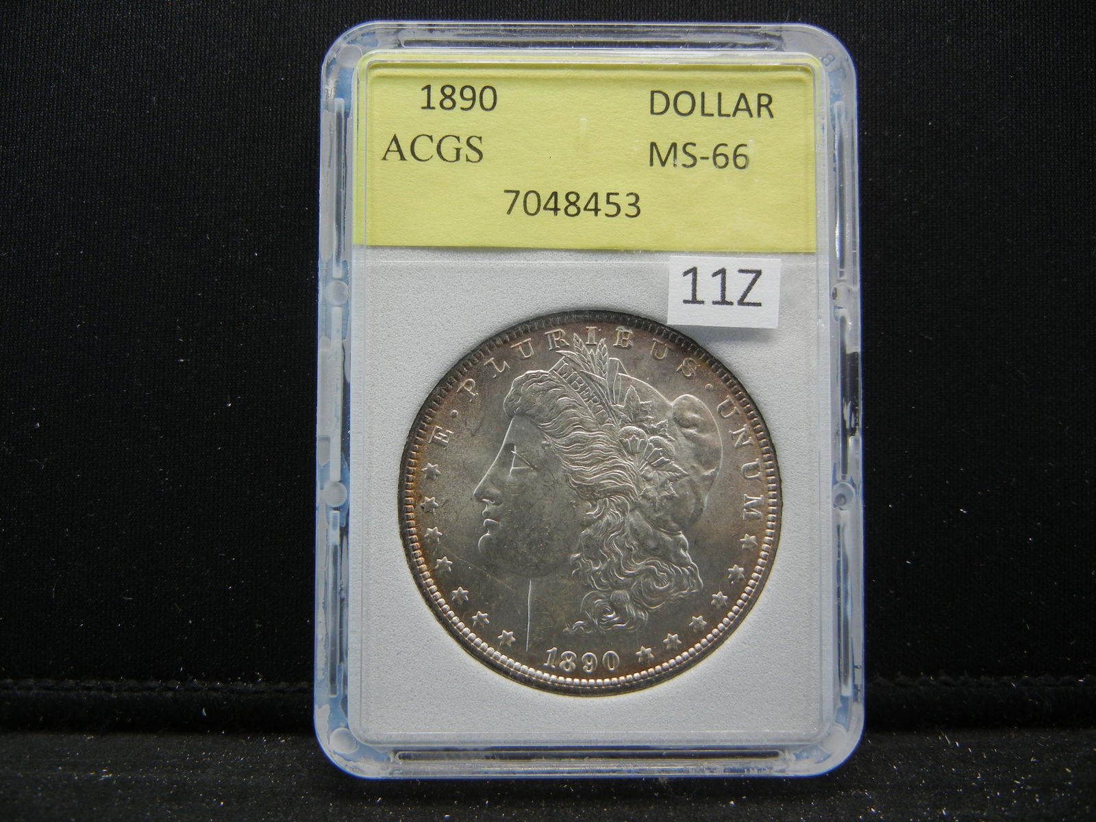 1890 ACGS Morgan Silver Dollar. MS66 (1 of 4)