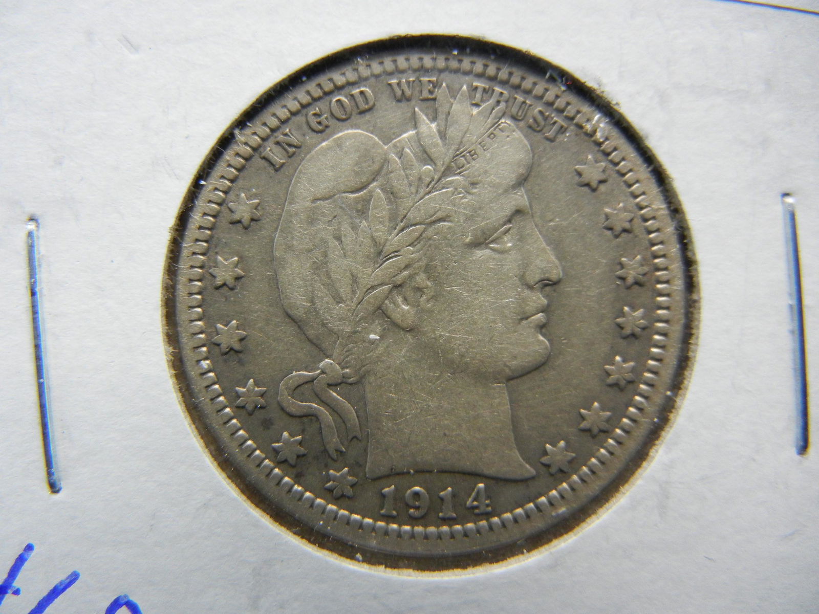 1914 Barber Quarter (1 of 3)