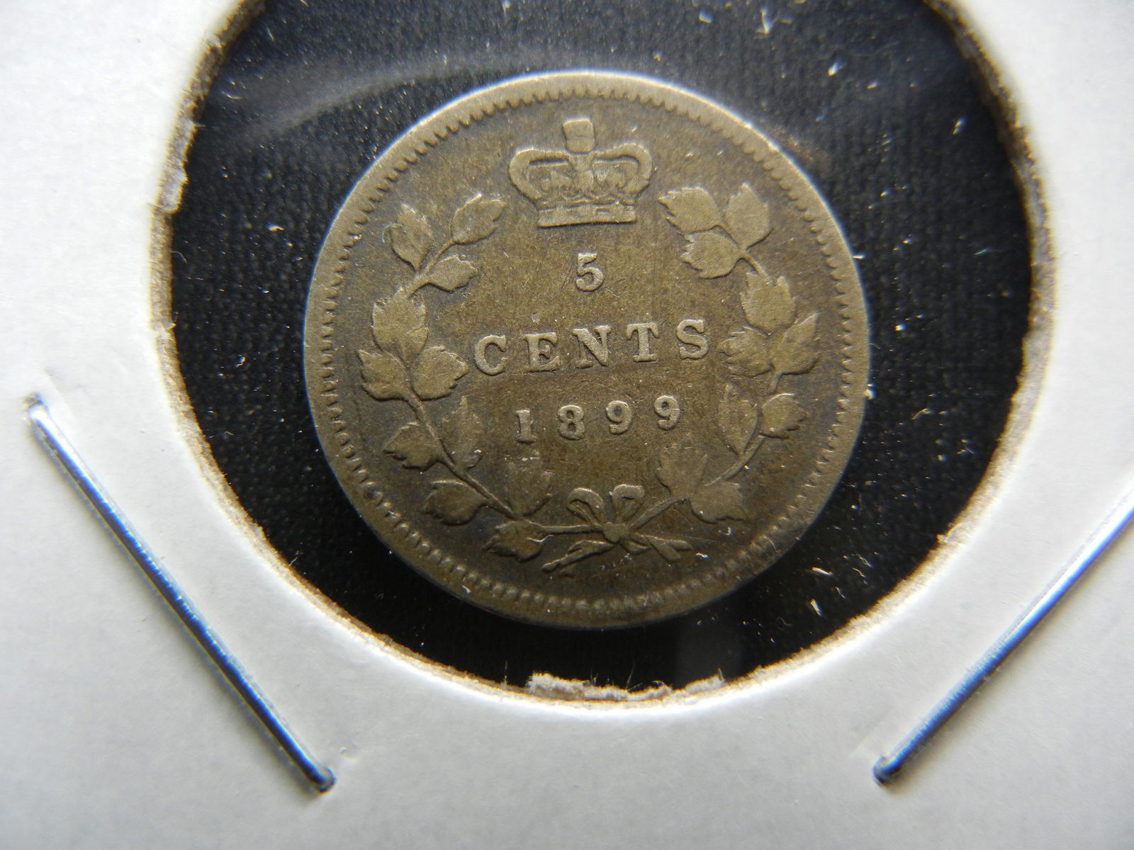 1899 Canada 5 Cent Silver (1 of 3)