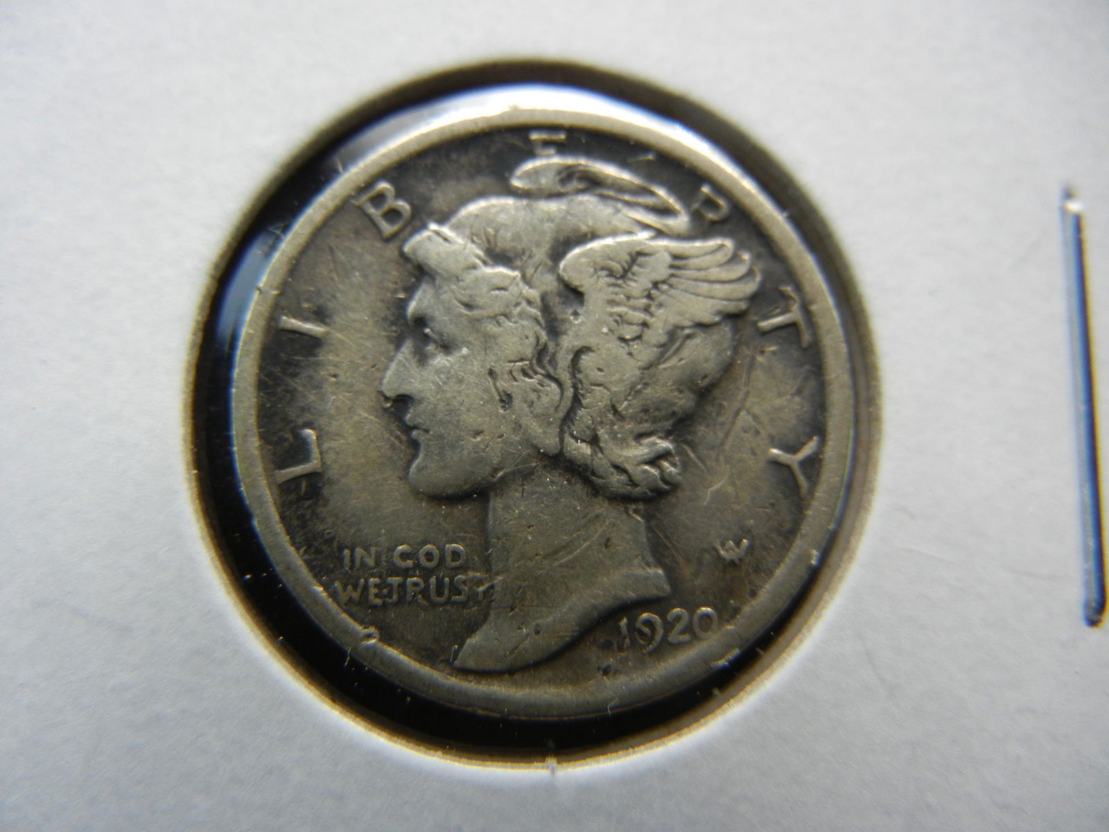 1920 Mercury Dime (1 of 3)